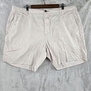 Faherty Tradewinds Shorts Mens Size‎ 40  Mauve Linen Blend Beach Travel
